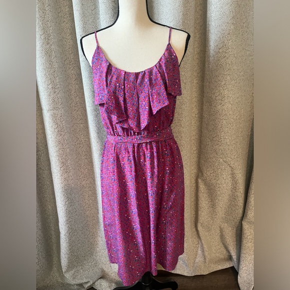 Rebecca’s Taylor Print Silk Dress - Picture 1 of 8